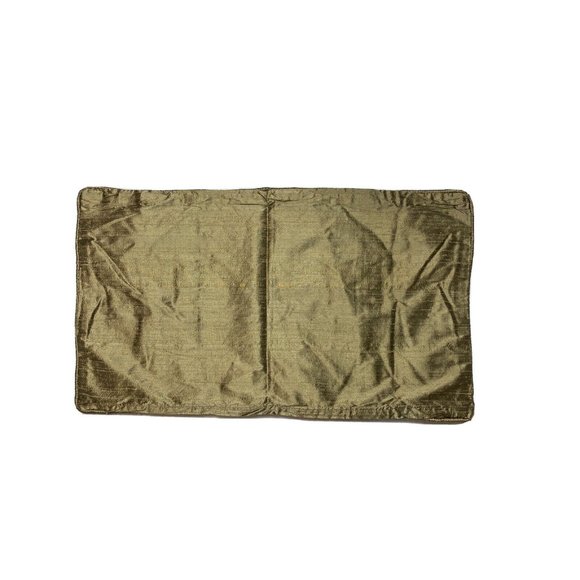 Robb & Stucky Set 3 Silk Shams Pillowcases Brown High End King Euro Luxury Bed - Picture 8 of 9